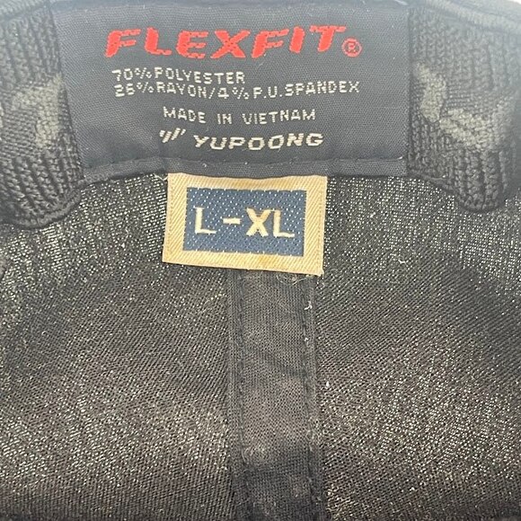 TravisMathew Flexfit Hat Baseball Cap Fitted L-XL‎ Black - Picture 6 of 7
